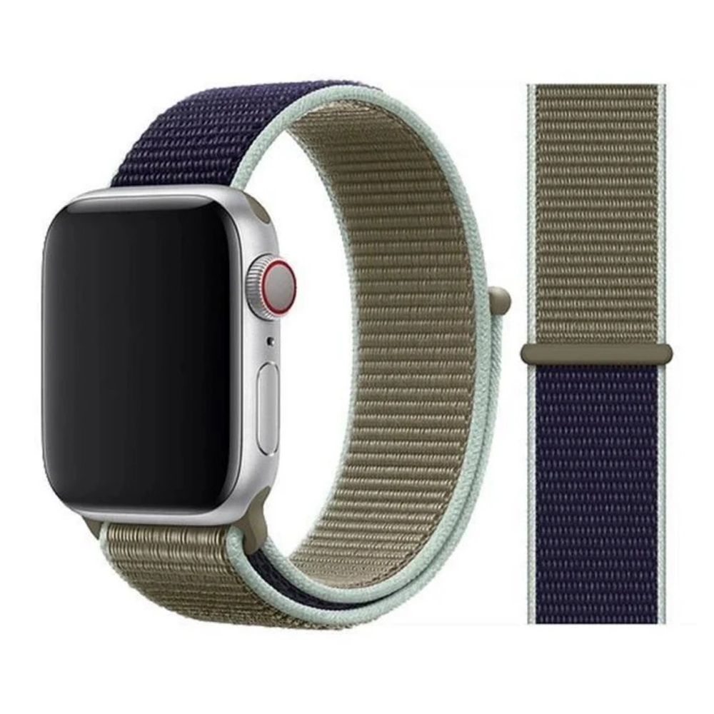 NWT Genuine Apple OEM Khaki Sport Loop Watch Band 44MM Discontinued
